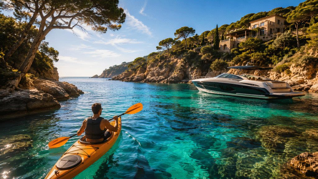 Actividades de aventura de lujo en verano en Costa Brava